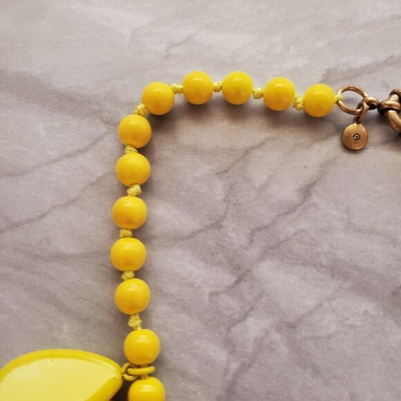 ✨🌞 J.Crew Bright Iridescent Rhinestones Crystals Teardrop Enamel Statement 🌞✨ - Picture 2 of 16